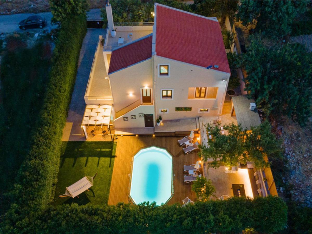 Villa Ellovos With Private Pool Rethymno Exterior foto