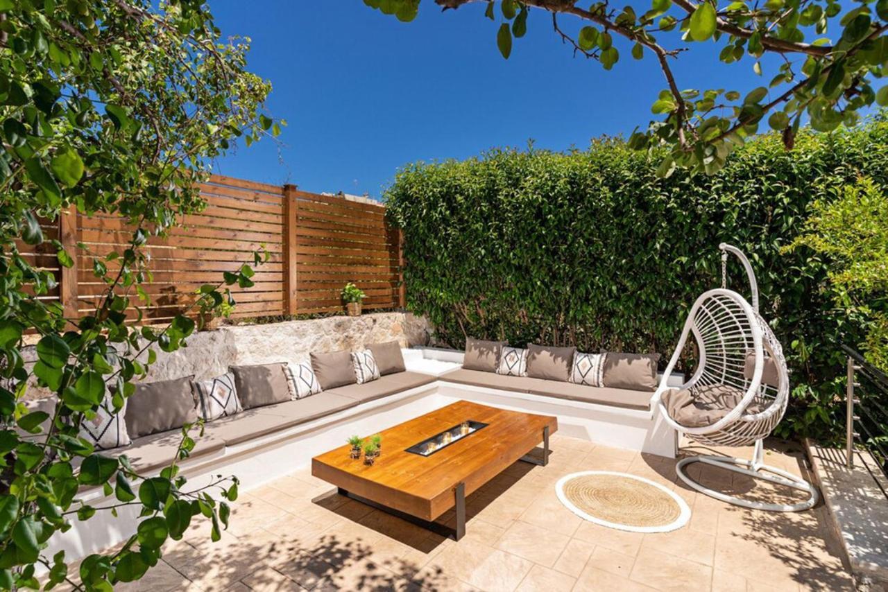 Villa Ellovos With Private Pool Rethymno Exterior foto