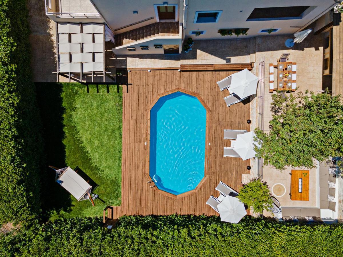 Villa Ellovos With Private Pool Rethymno Exterior foto